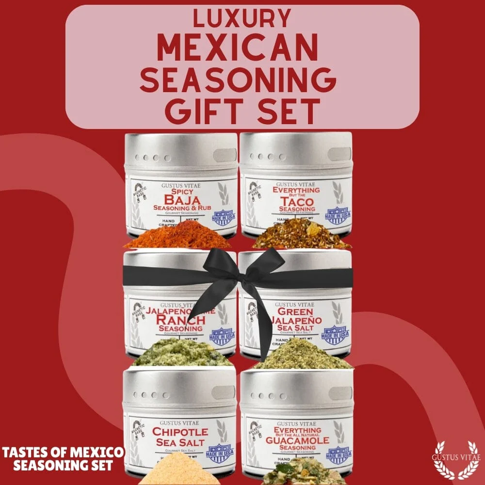Mexican Seasoning Gift Set - Tastes of Mexico - Artisanal Spice Blends Six Pack - Image 15