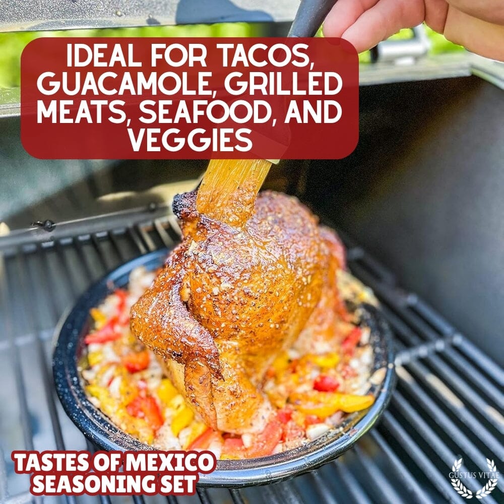 Mexican Seasoning Gift Set - Tastes of Mexico - Artisanal Spice Blends Six Pack - Image 4