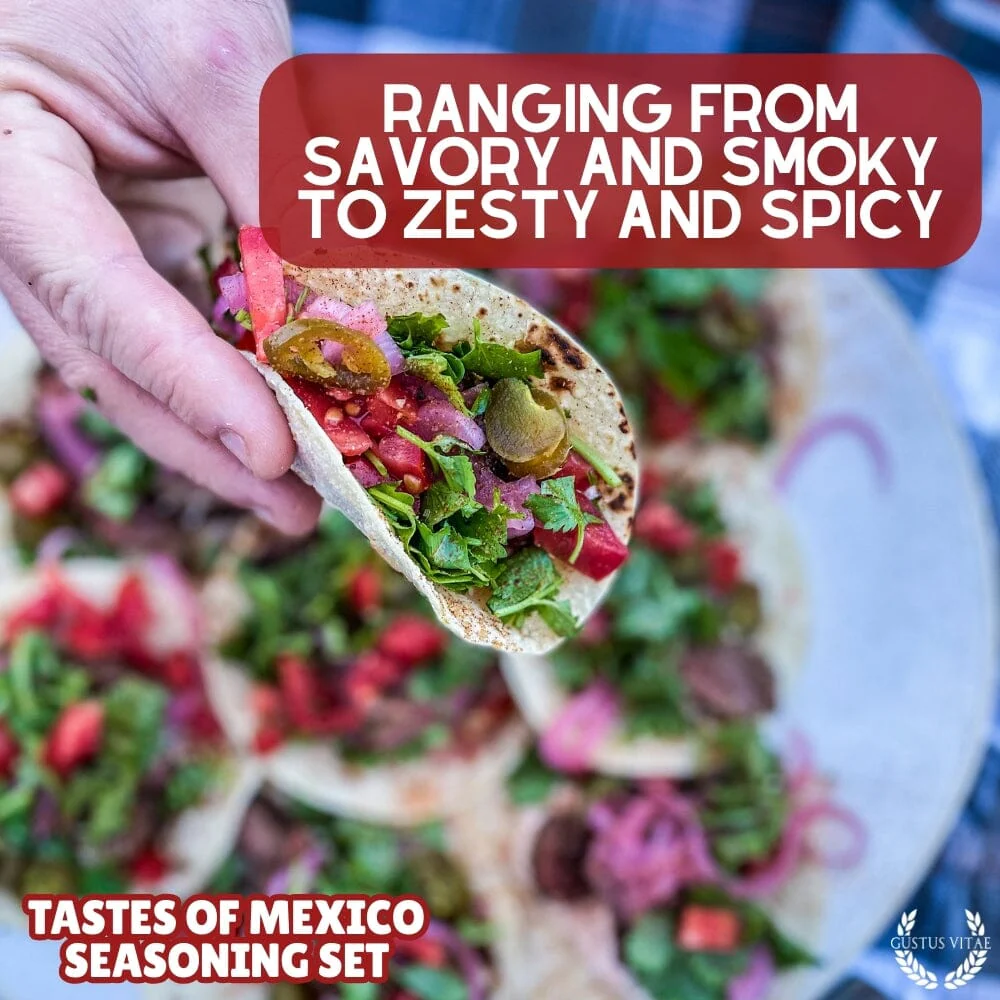 Mexican Seasoning Gift Set - Tastes of Mexico - Artisanal Spice Blends Six Pack - Image 6