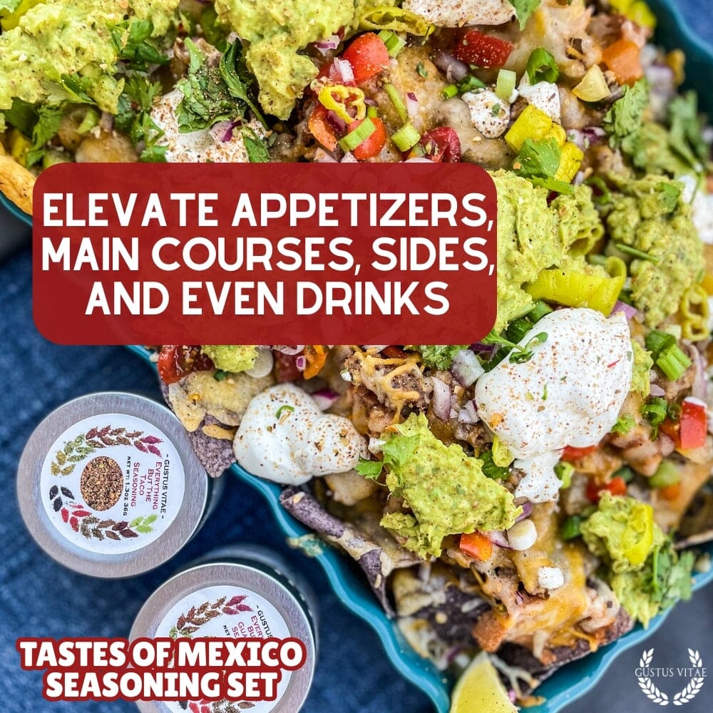 Mexican Seasoning Gift Set - Tastes of Mexico - Artisanal Spice Blends Six Pack - Image 9