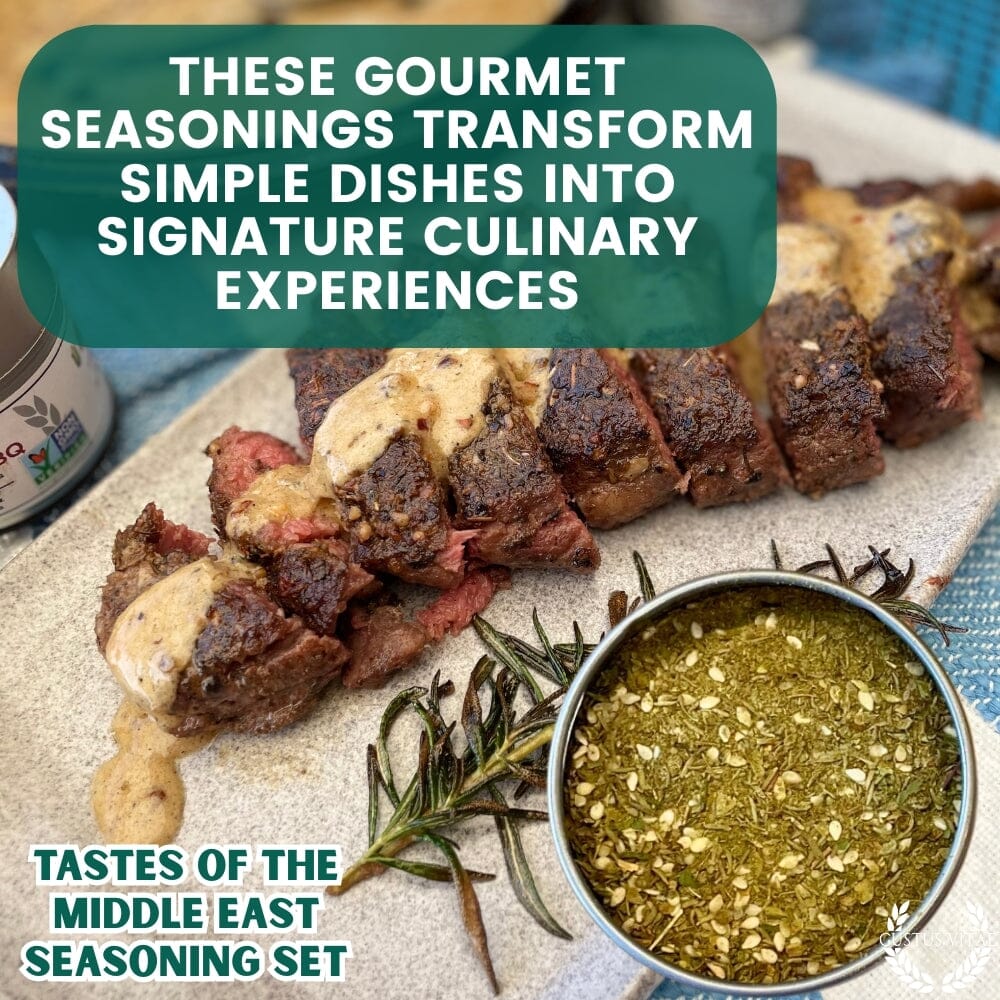 Middle Eastern Seasoning Gift Set - Tastes of The Middle East - Artisanal Spice Blends Six Pack - Image 8