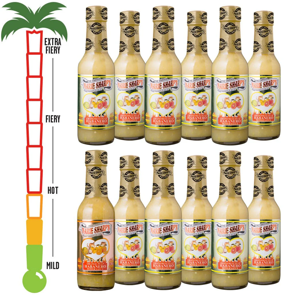 Marie Sharp's Orange Pulp Habanero Sauce 5 oz. - Image 4
