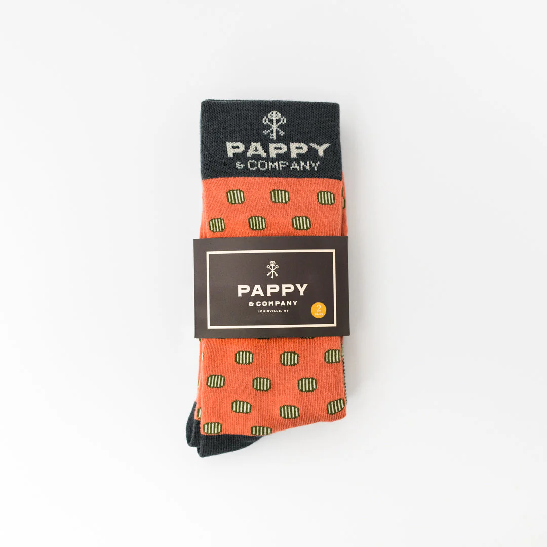 Pappy & Company Barrels & Bottles Sock Set - Image 3