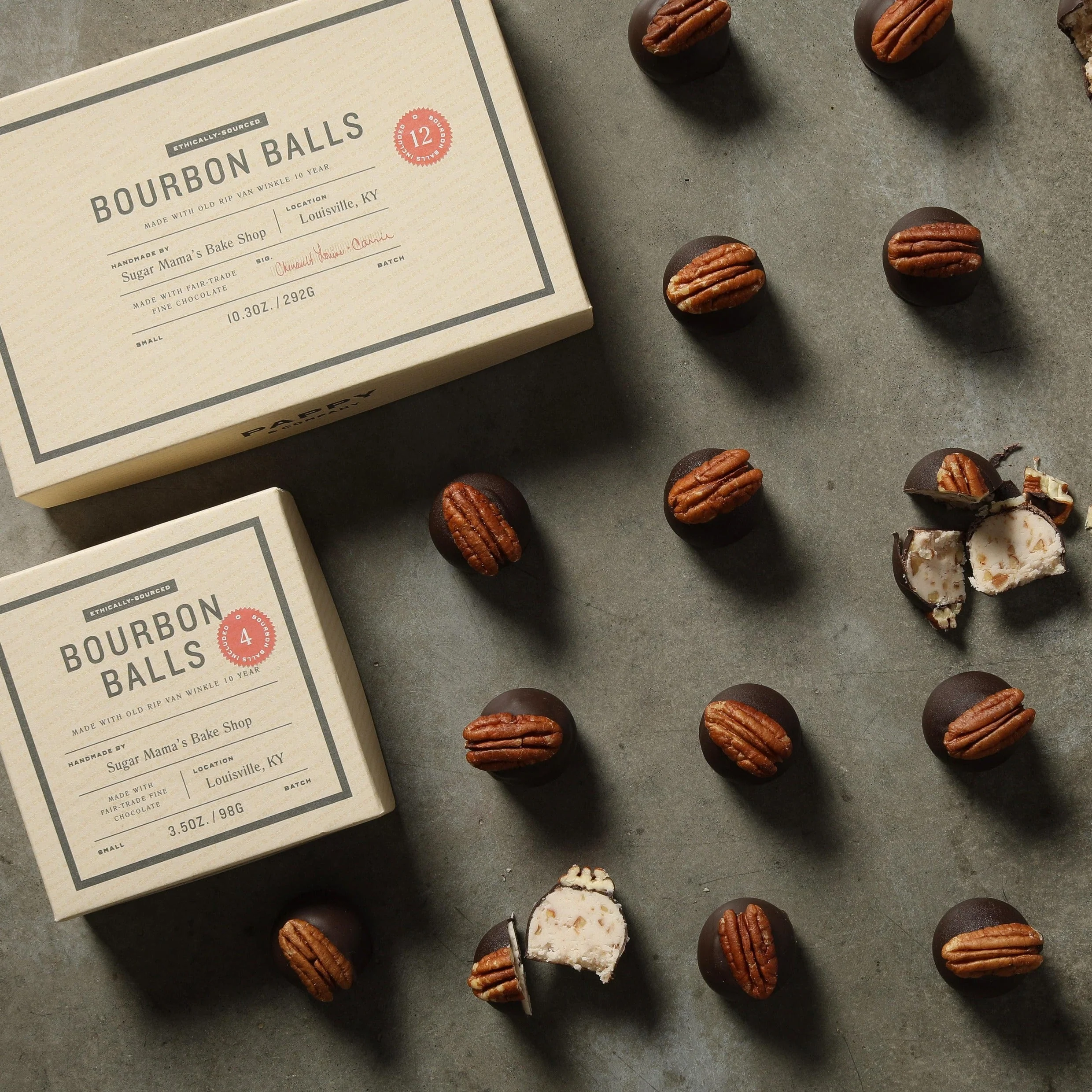 Pappy & Company Handmade Bourbon Balls (Pack of 4) - Image 2