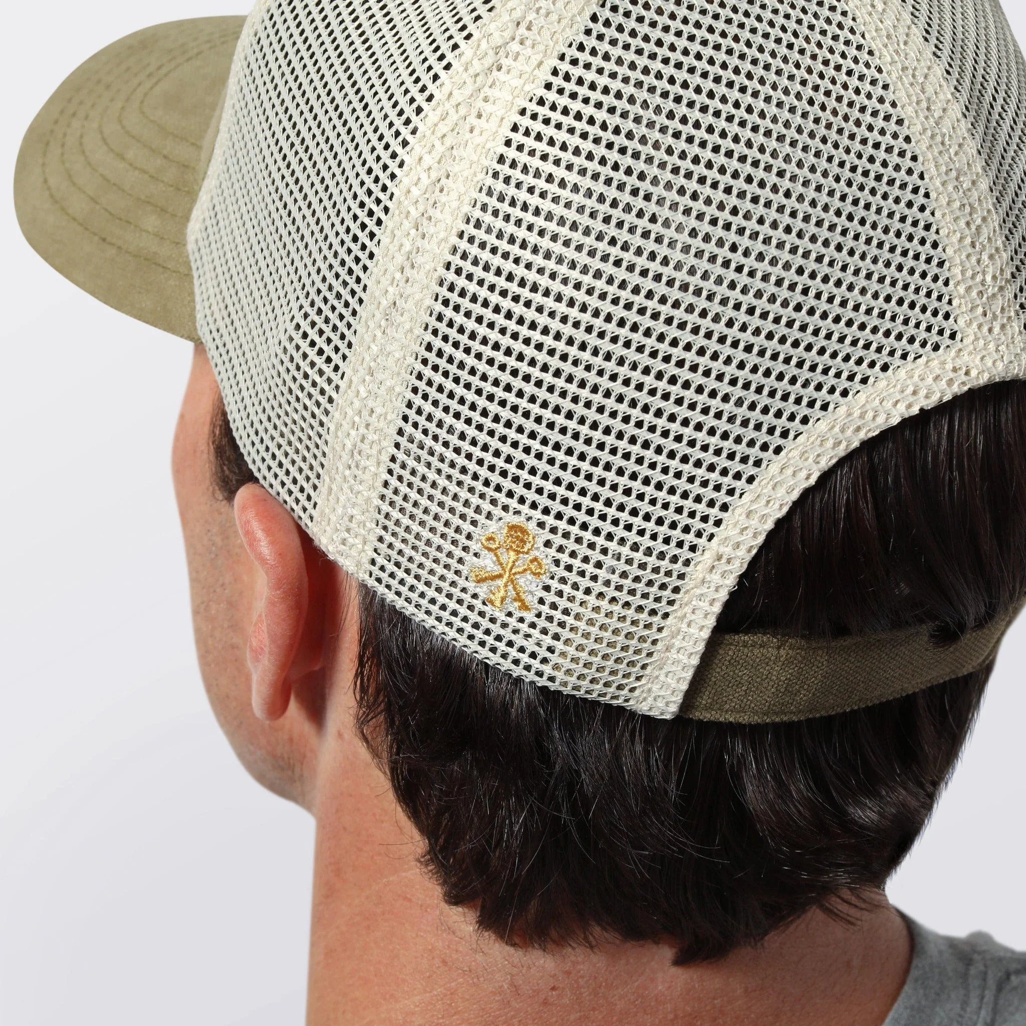 Pappy & Company Trucker Hat in Olive - Image 2