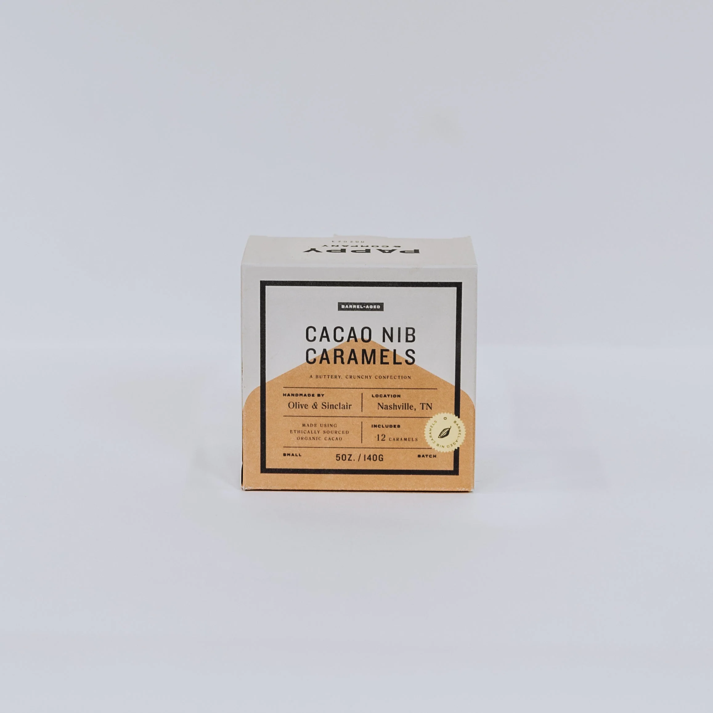 Pappy Van Winkle Barrel Aged Cacao Nib Caramels - Image 2