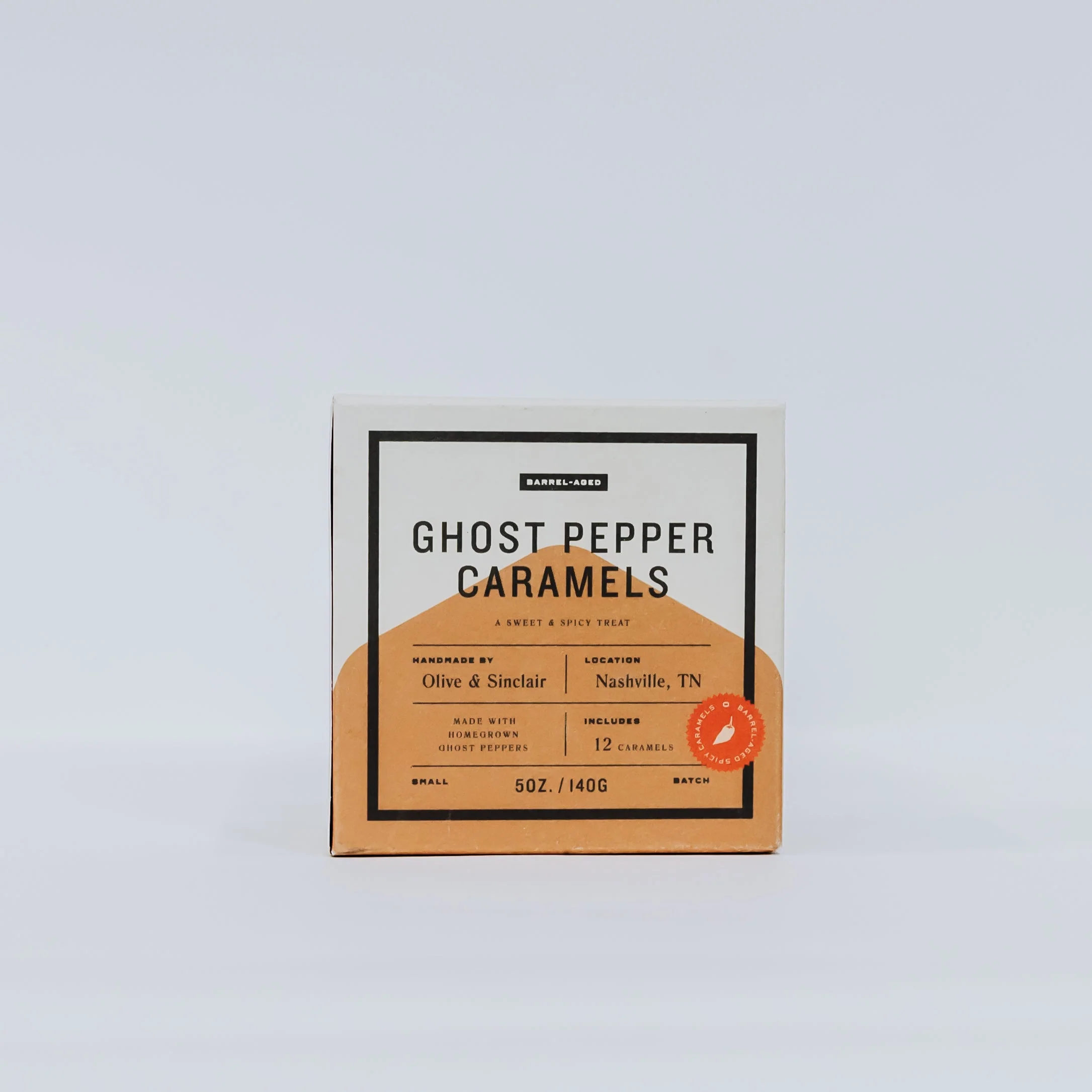 Pappy Van Winkle Barrel Aged Ghost Pepper Caramels - Image 2