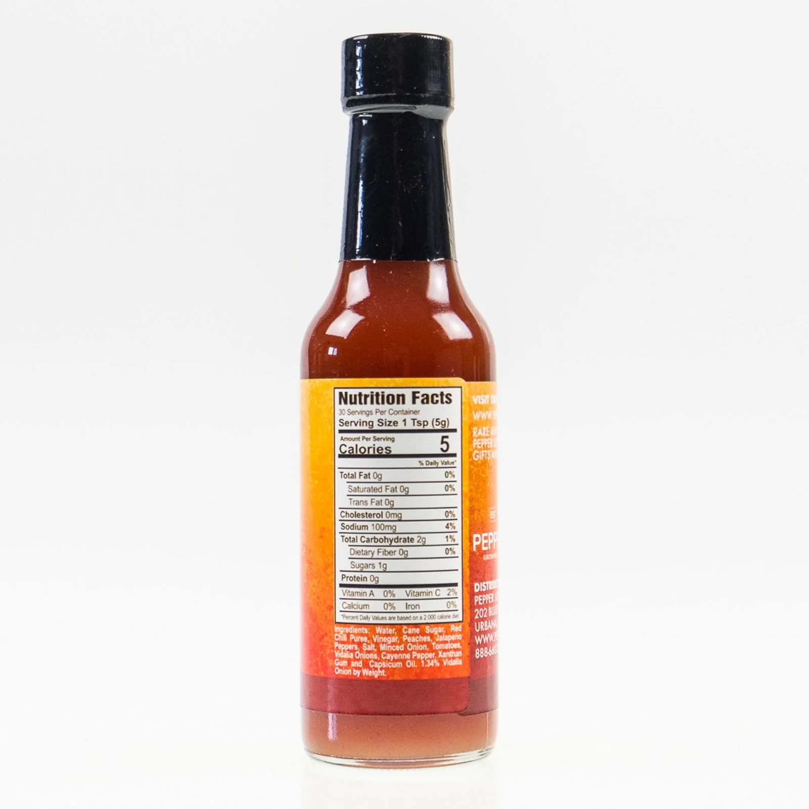 Peach Vidalia Onion Hot Sauce - Image 2