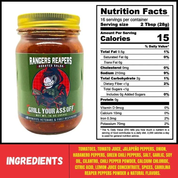 Rangers Reapers Roasted Salsa - Image 6