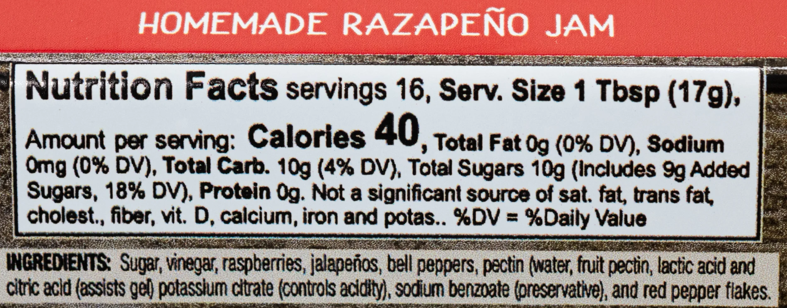 Razapeño Jam | 8 oz. Jar | Pack of 3 | Raspberry & Jalapeno Jam | Fruity Spice | Made in Ravenna, NE | Nutt Family Jams and Jellies - Image 4
