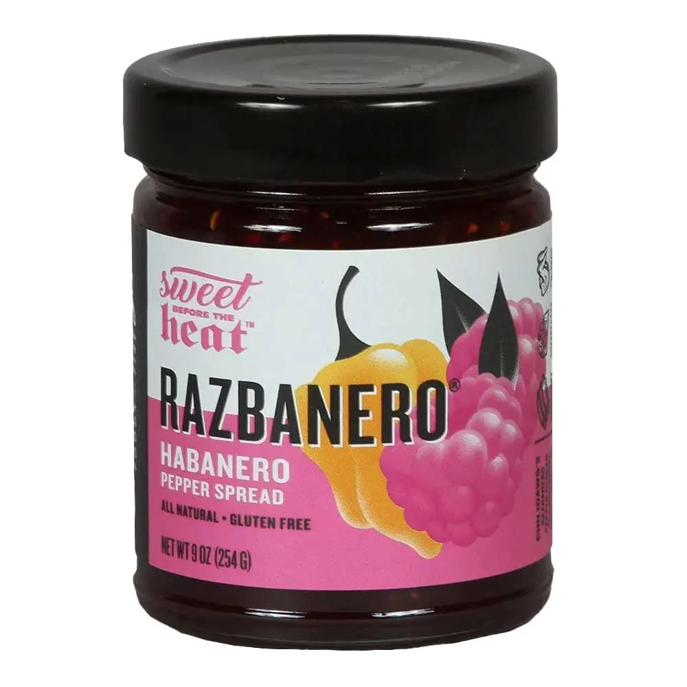 Razbanero Pepper Spread | Pack of 3 | 9 oz | Gluten Free | Chili Dawg's Foods of Fire - Image 2