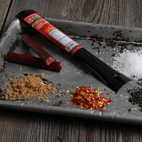 Red Pepper Beef Stick | 1.25 oz. | Hot, Sweet, & Premium All Natural Beef  | Spicy, Quick Snack | All Natural | Nebraska Angus Beef | Expertly Cooked & Seasoned | Lean, Tender Beef | 12 Pack | Shipping Included - Image 6
