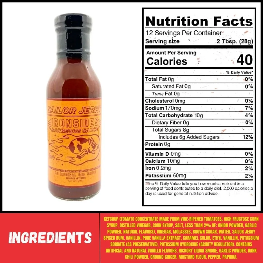 Sailor Jerry® Ironsides BBQ Sauce - Image 7