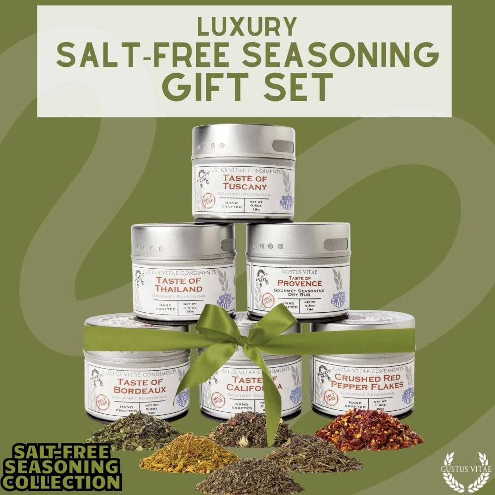 Salt-Free Seasoning Gift Collection - 6 Tins - Image 9