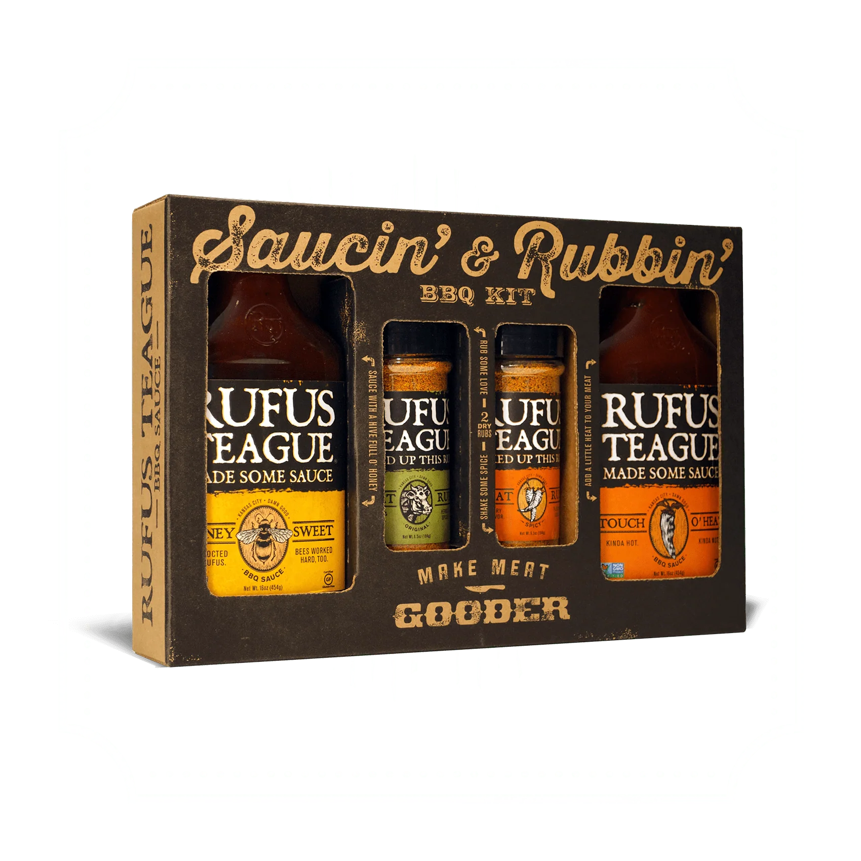 SAUCIN' & RUBBIN' KIT (4 pack) - Image 3