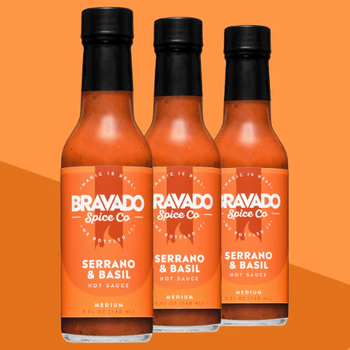 SERRANO & BASIL HOT SAUCE - Image 2