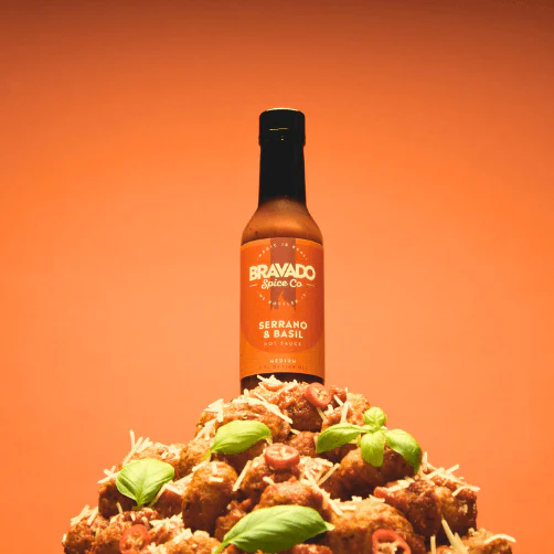 SERRANO & BASIL HOT SAUCE - Image 4