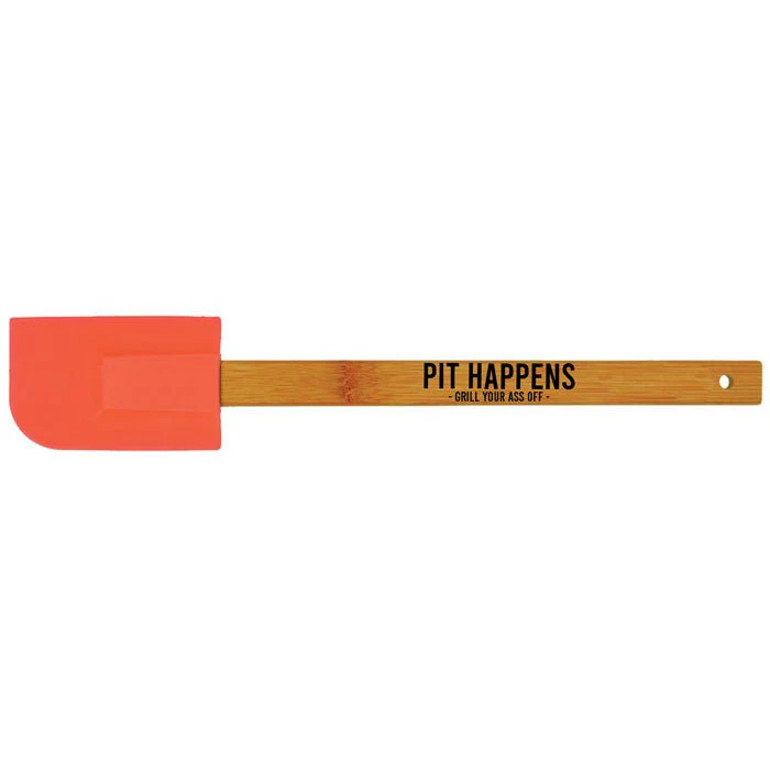 Silicone Spatula with Bamboo Handle 11 3/4" - Image 4