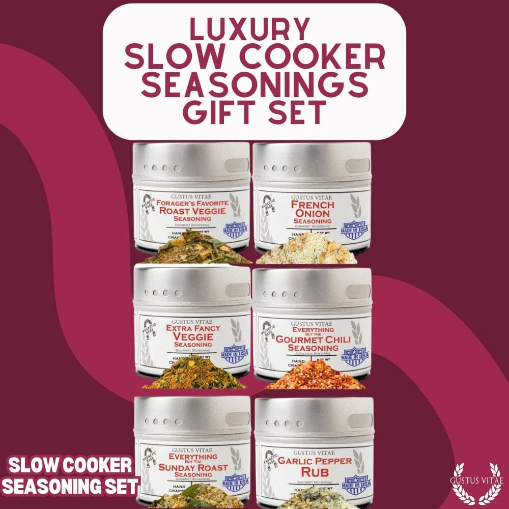Slow Cooker Seasonings - 6 Spice Blends Gift Set - Image 14