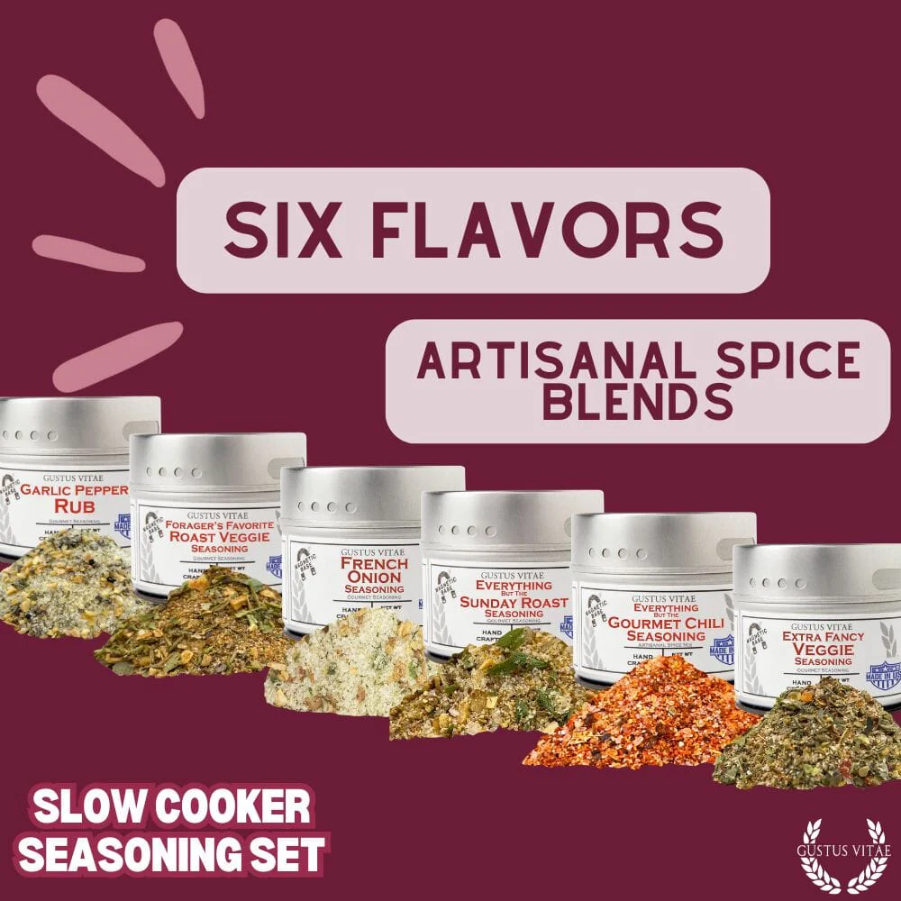 Slow Cooker Seasonings - 6 Spice Blends Gift Set - Image 6