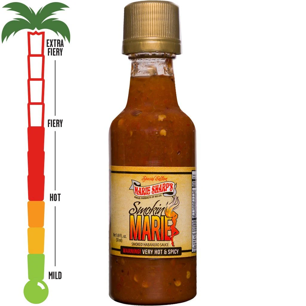 Marie Sharp's Smokin' Marie Habanero Pepper Sauce - Image 3