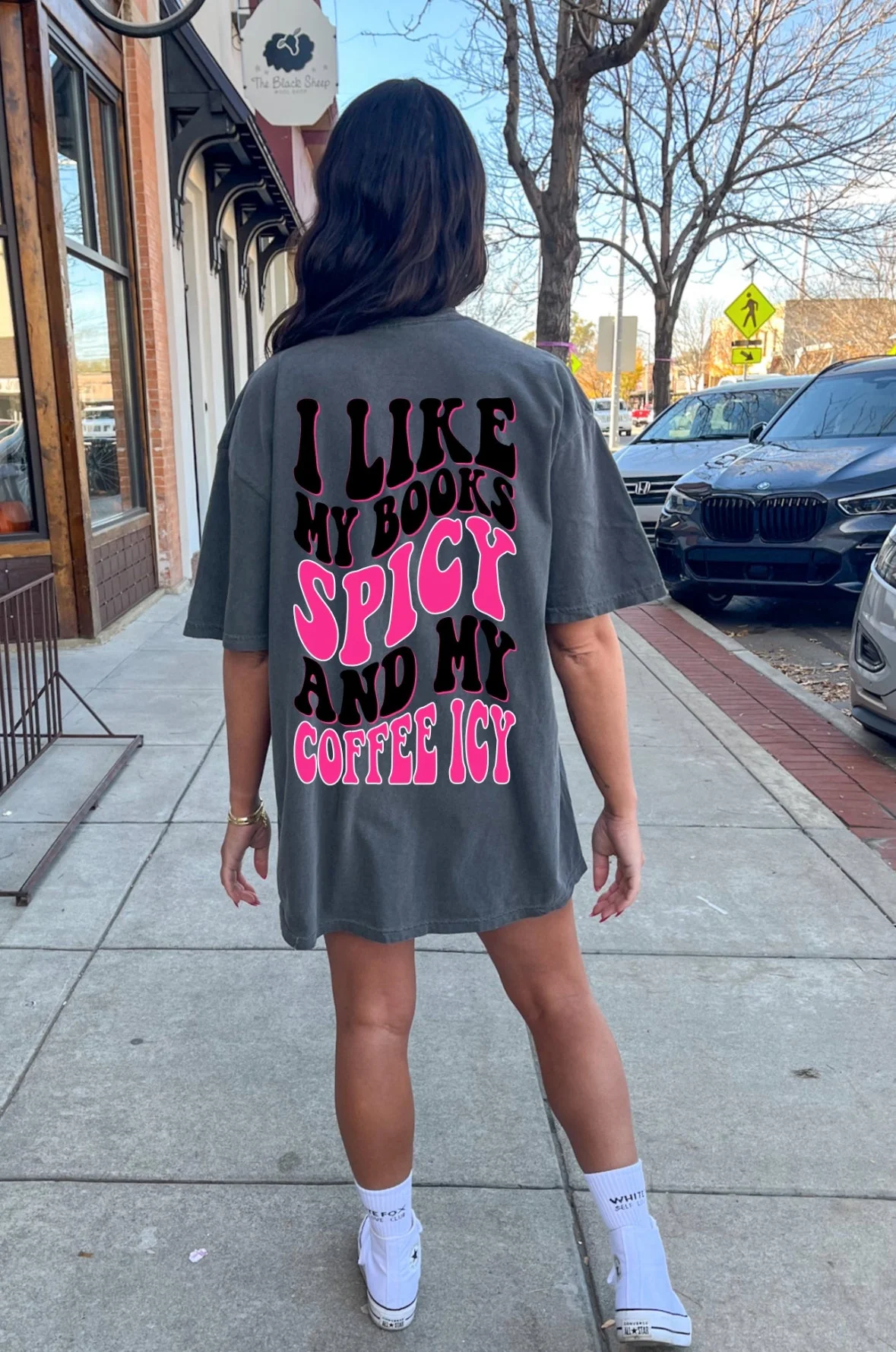 Spicy Books Graphic Tee - Image 2