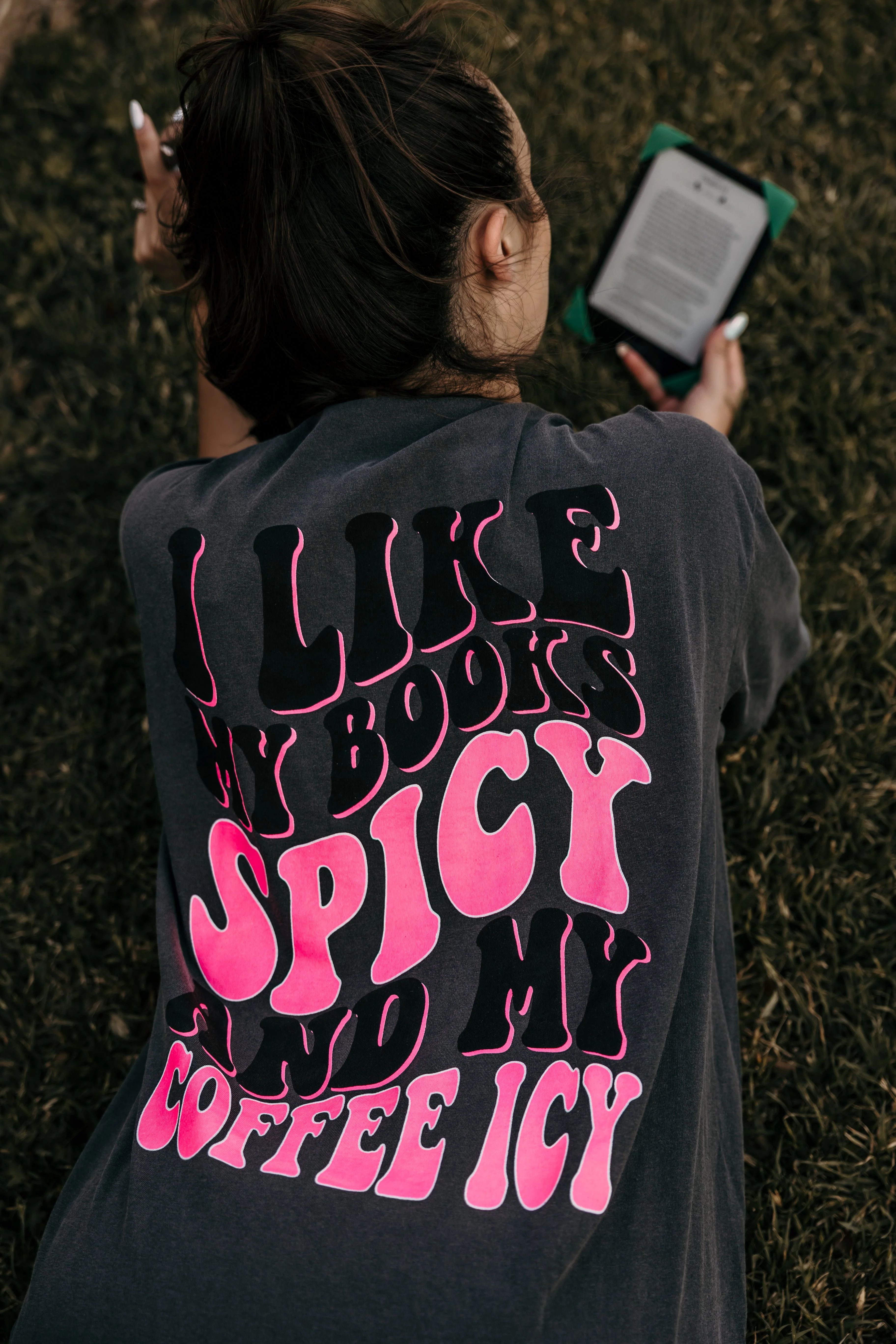 Spicy Books Graphic Tee - Image 9