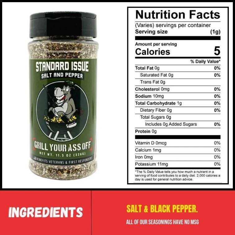 Standard Issue Salt & Pepper - Image 6