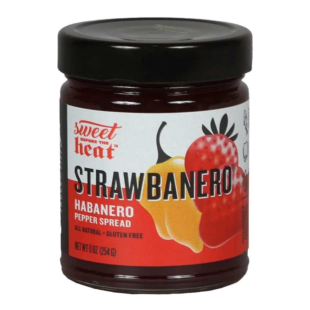 Strawbanero Pepper Spread | Pack of 3 | 9 oz | Gluten Free | Chili Dawg's Foods of Fire - Image 2