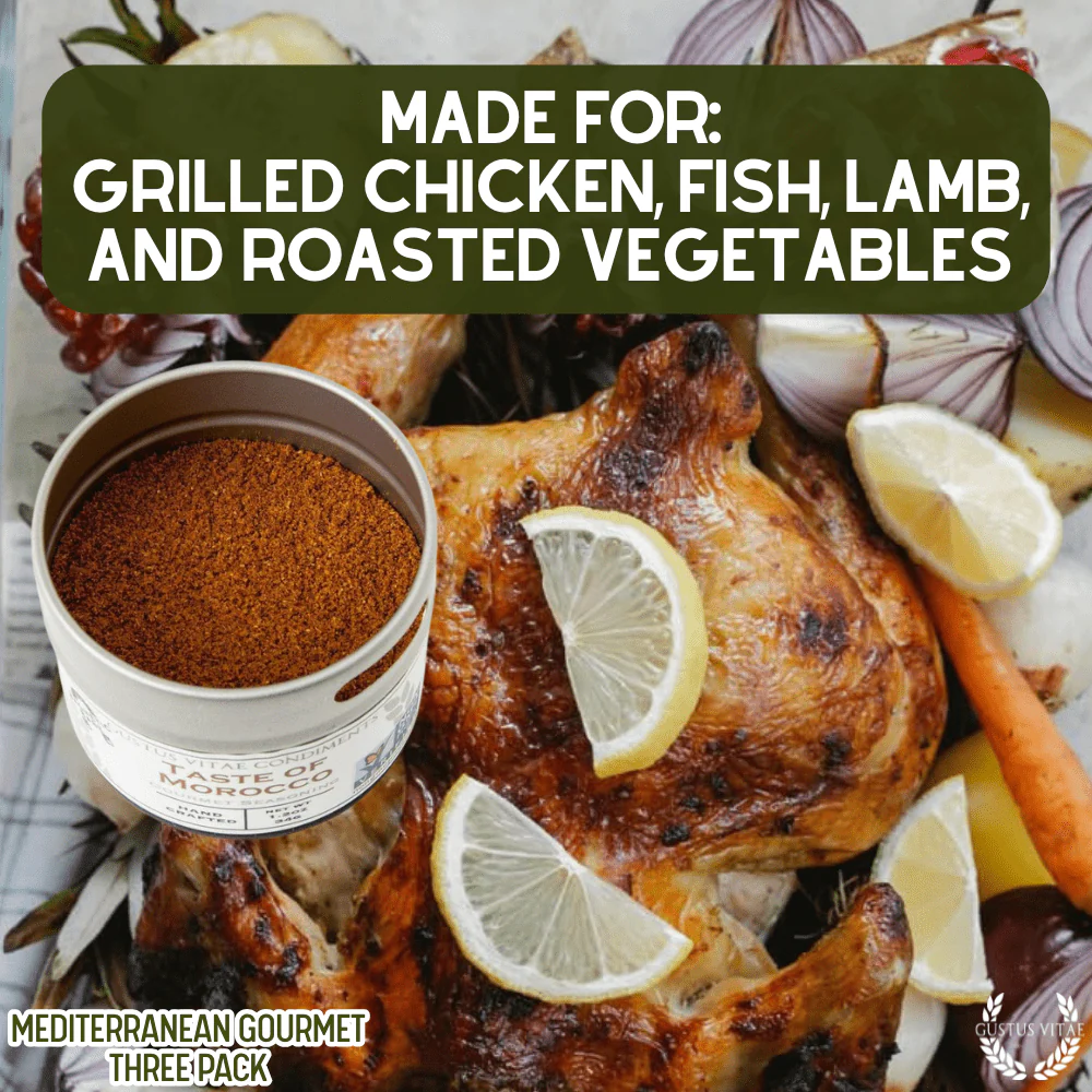Taste of the Mediterranean - 3 Tins - Image 3