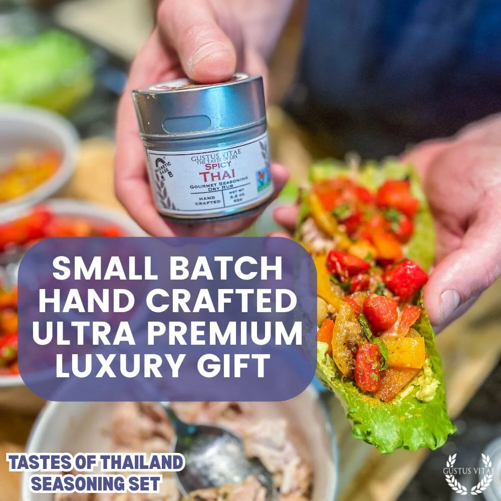 Thai Seasoning Gift Set - Tastes of Thailand - Artisanal Spice Blends Six Pack - Image 11