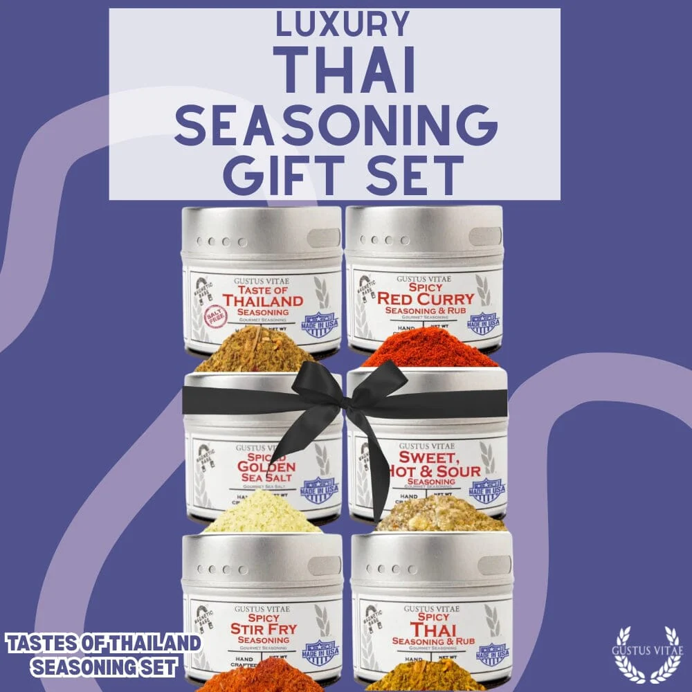 Thai Seasoning Gift Set - Tastes of Thailand - Artisanal Spice Blends Six Pack - Image 12