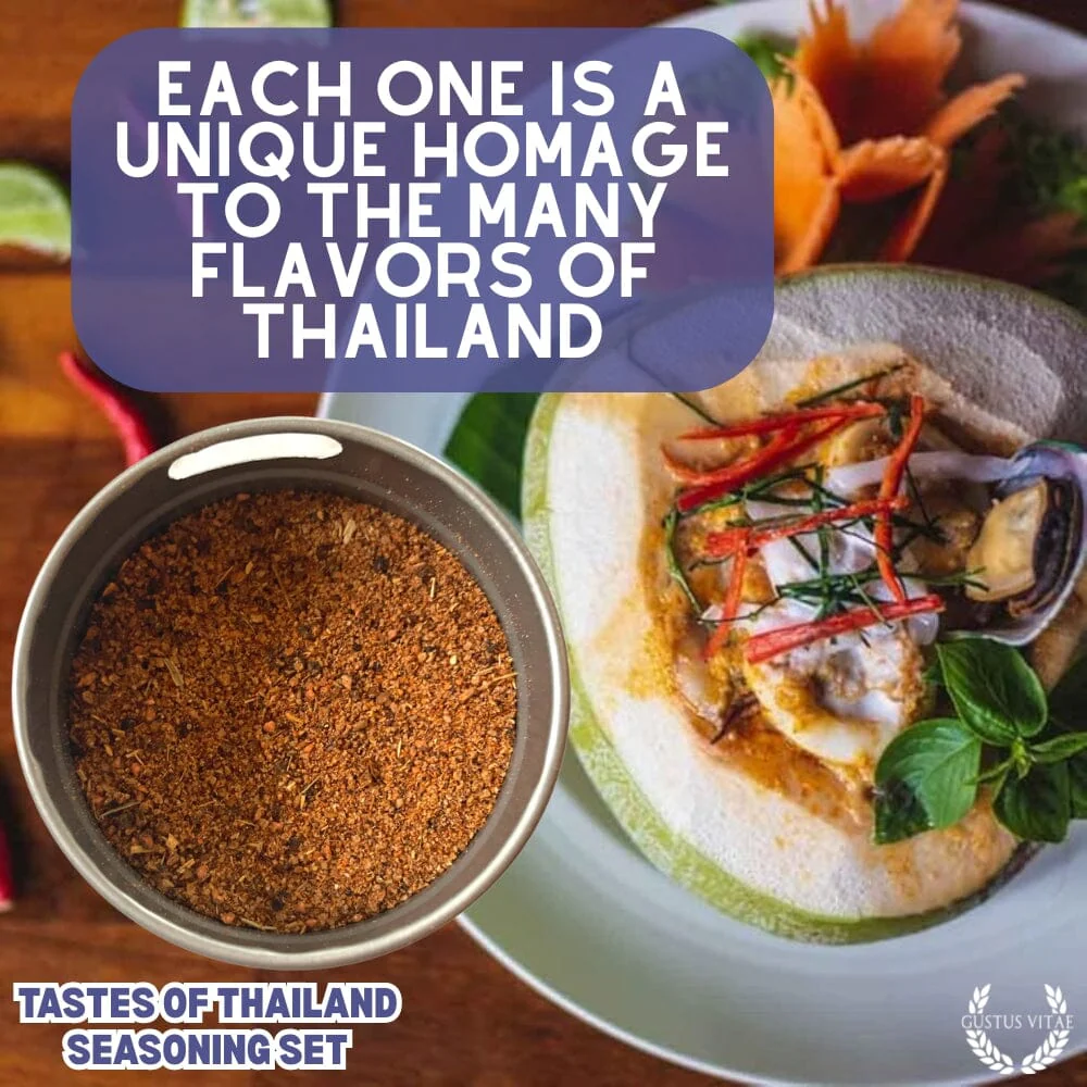 Thai Seasoning Gift Set - Tastes of Thailand - Artisanal Spice Blends Six Pack - Image 7