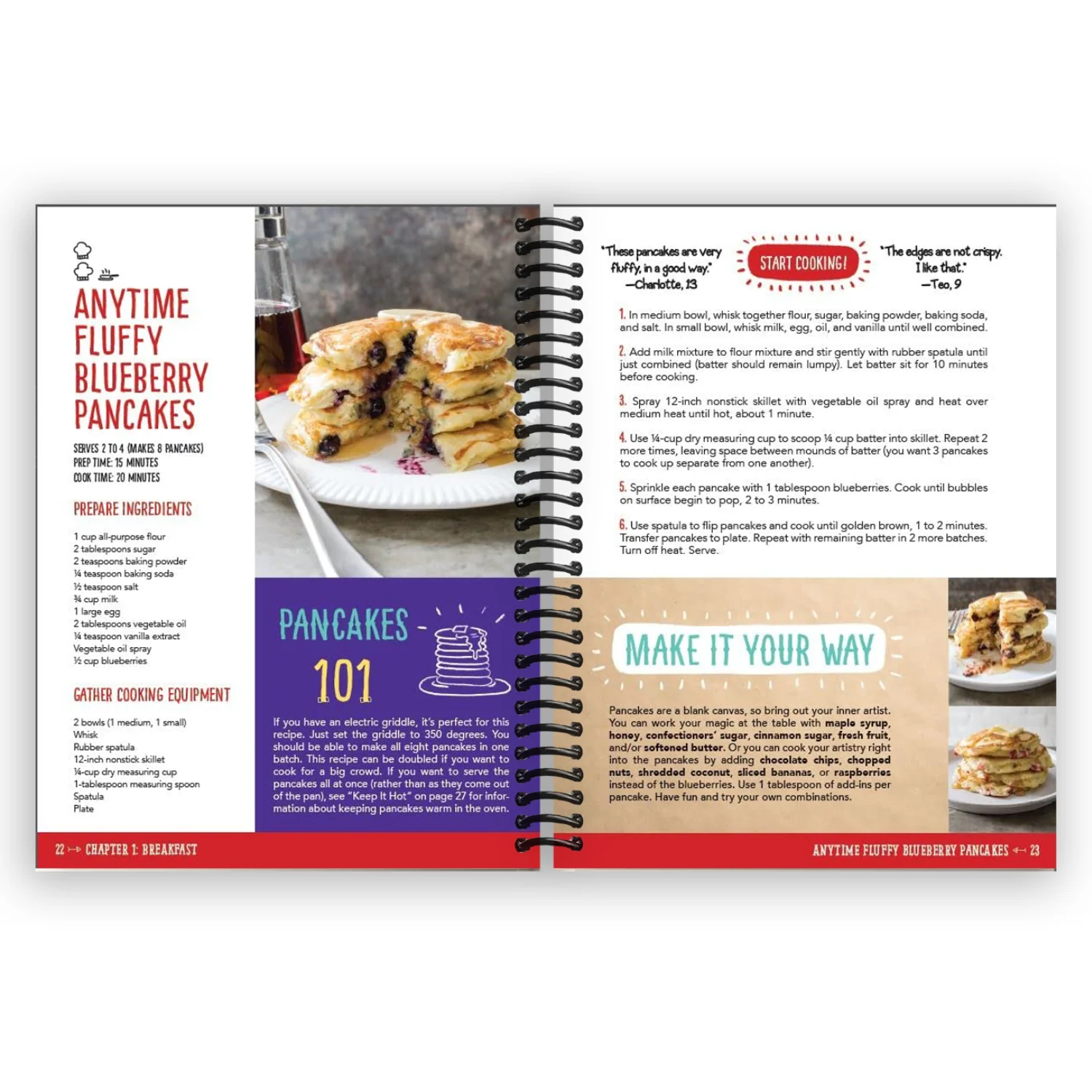 The Complete Cookbook for Young Chefs: 100+ Recipes that You'll Love to Cook and Eat (Spiral Bound) - Image 4