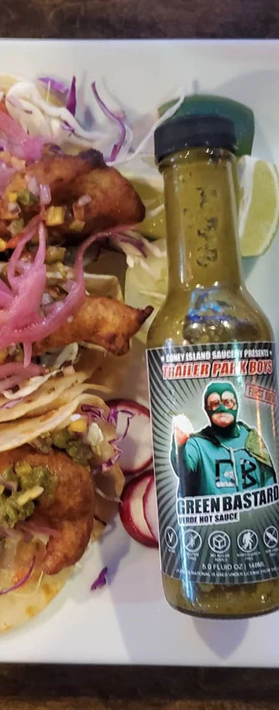 Coney Island Saucery Trailer Park Boys - Green Bastard Hot Sauce 5oz - Image 3