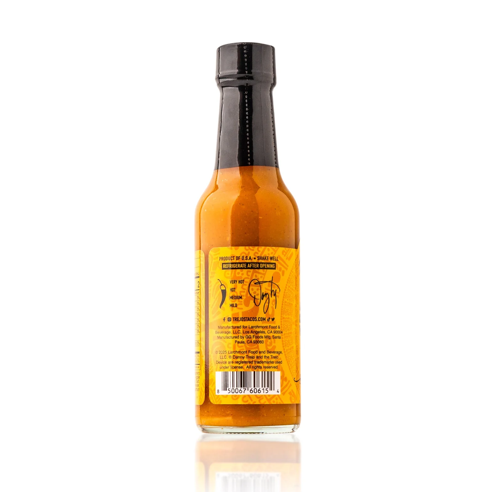 Trejo's Hot Sauce - Habanero - Image 5