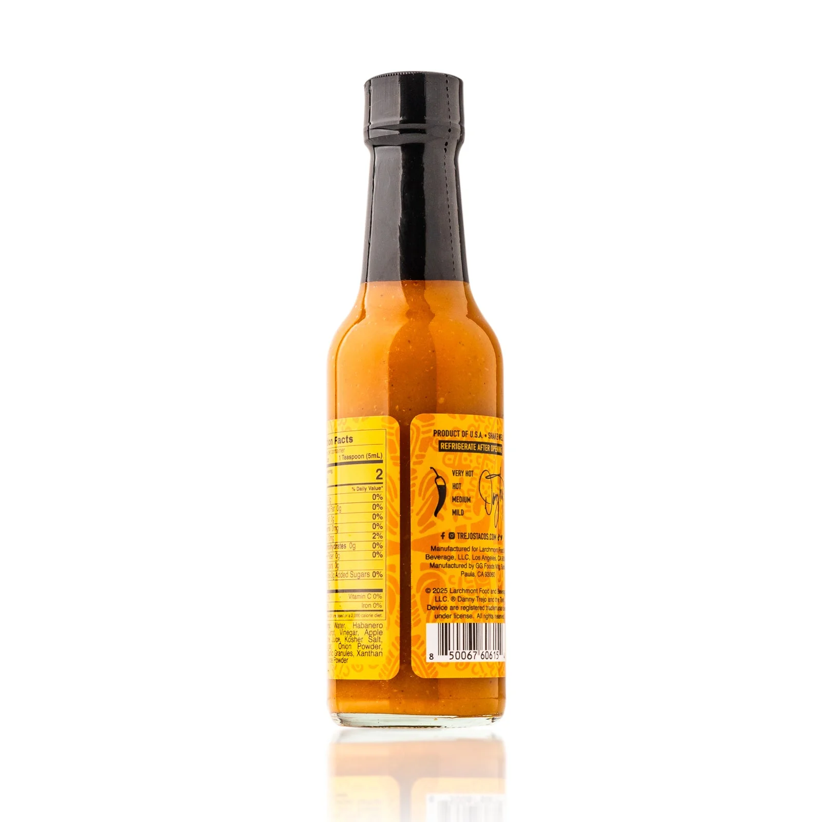 Trejo's Hot Sauce - Habanero - Image 6