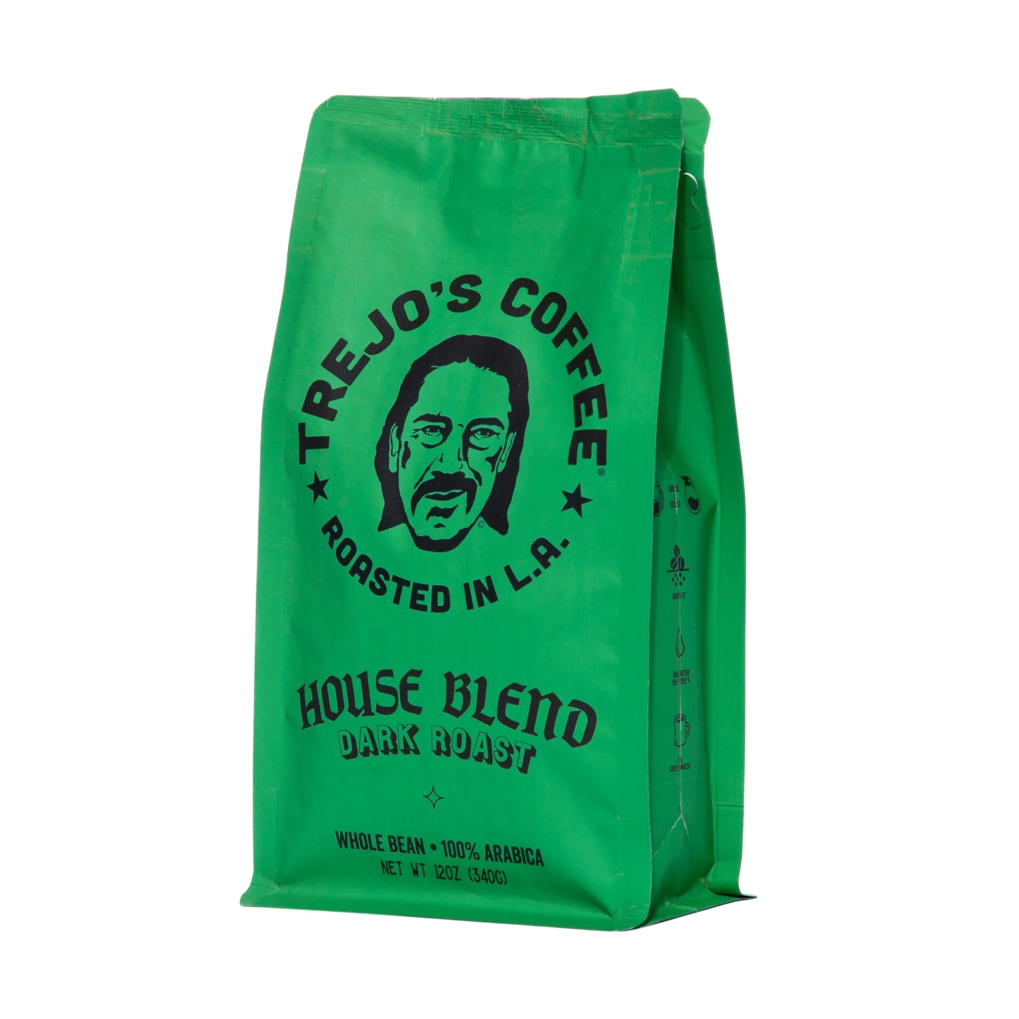 Trejo's House Blend Whole Bean Coffee - Dark Roast - Image 6