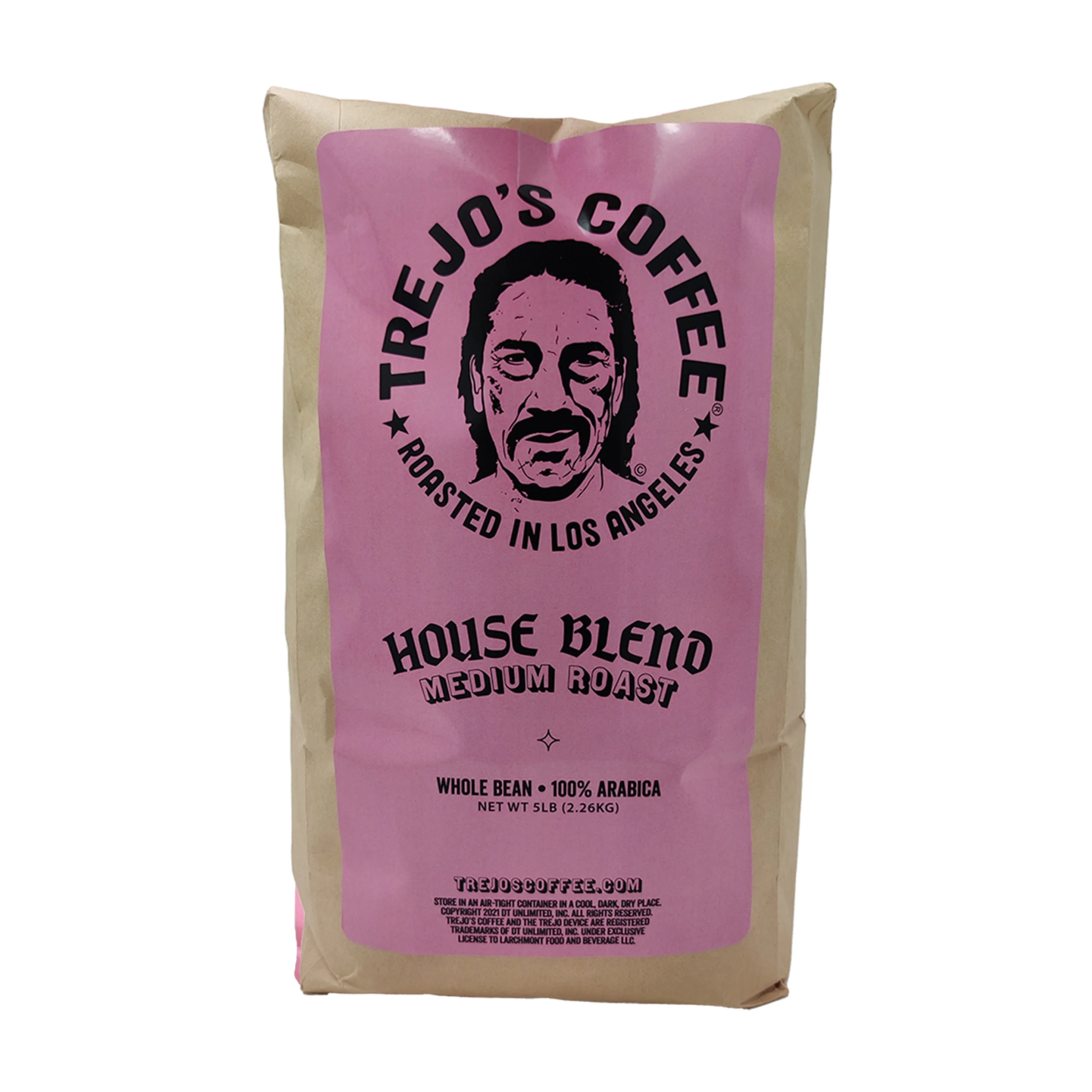 Trejo's House Blend Whole Bean Coffee - Medium Roast - Image 4