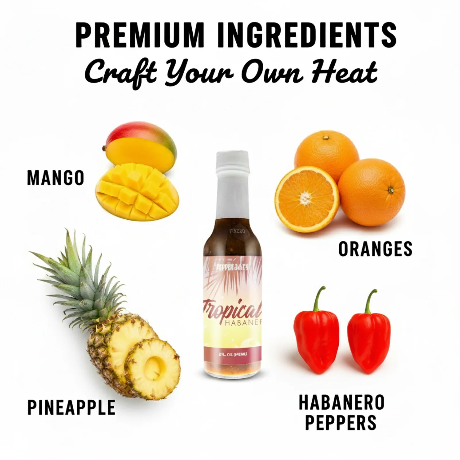 Tropical Habanero Hot Sauce - Image 3