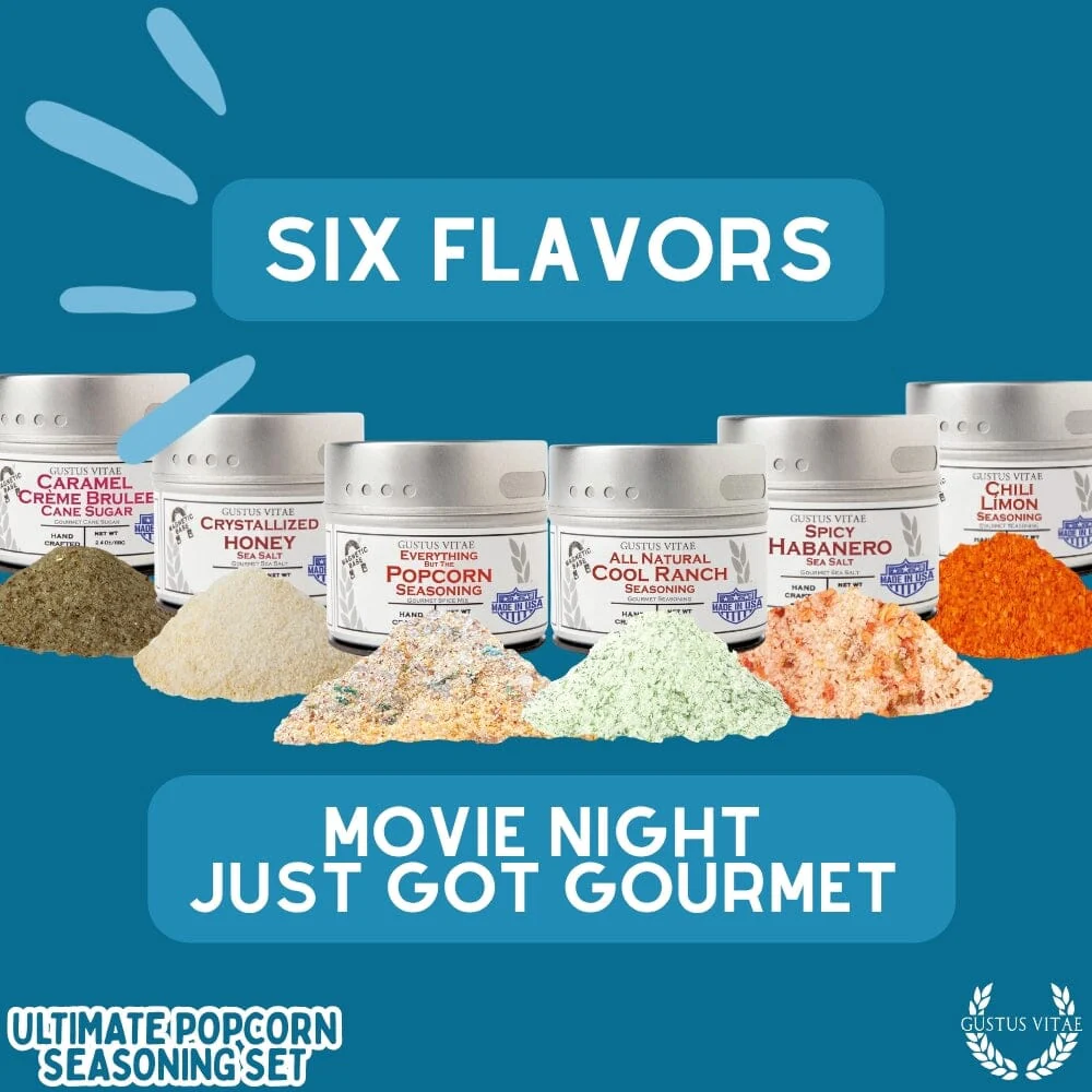 Ultimate Popcorn Seasoning Set - Six Pack - Image 5