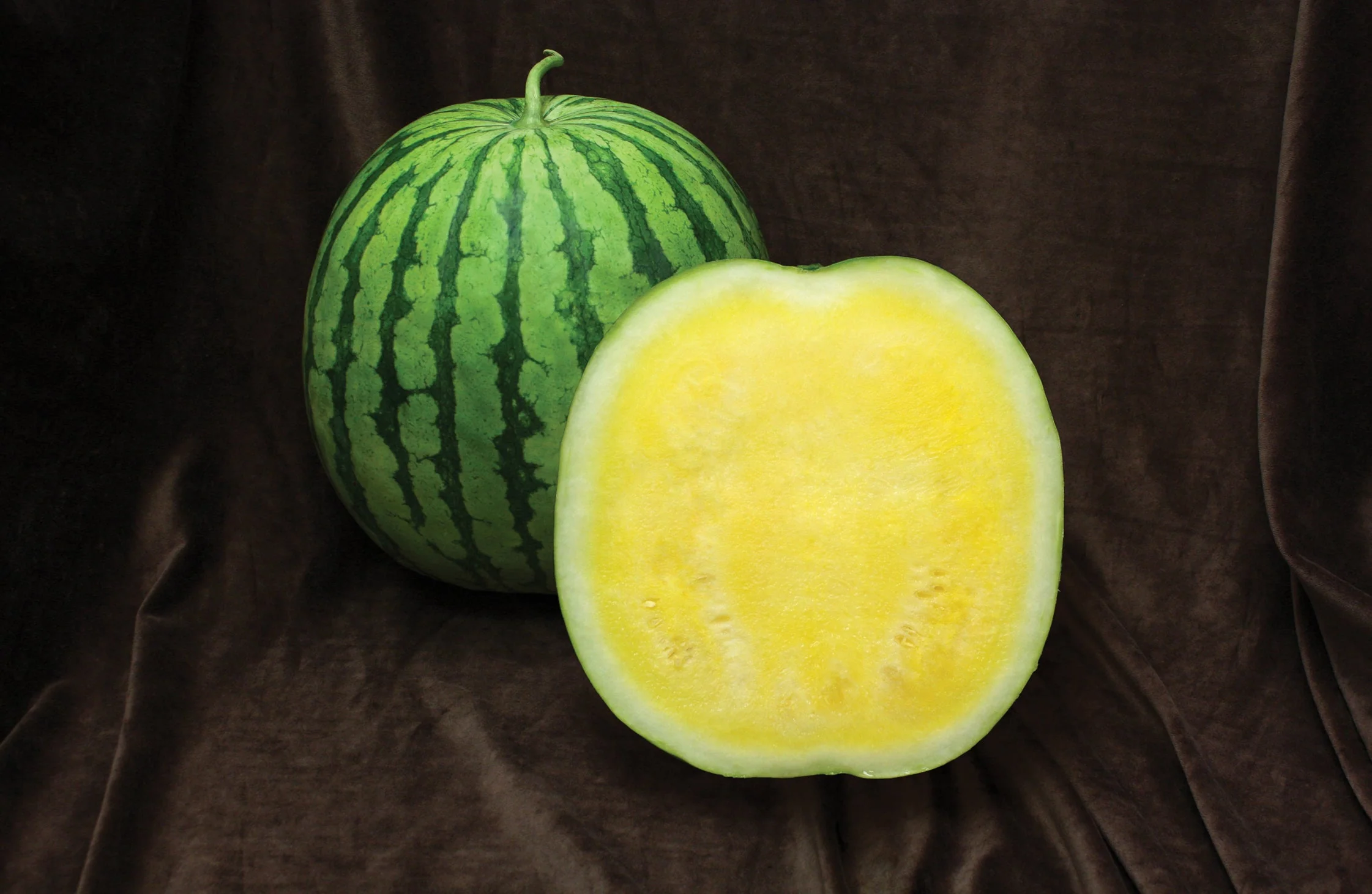 Yellow Buttercup Seedless Hybrid Watermelon Seeds - Image 2